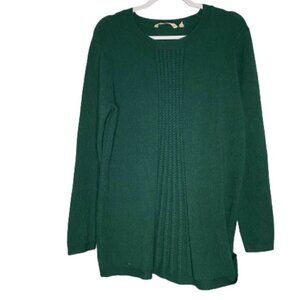 Soft Surroundings Green Priscilla Sweater